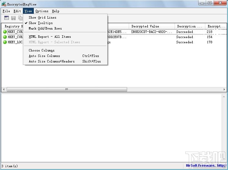 EncryptedRegView,EncryptedRegView下载,注册项加密信息扫描